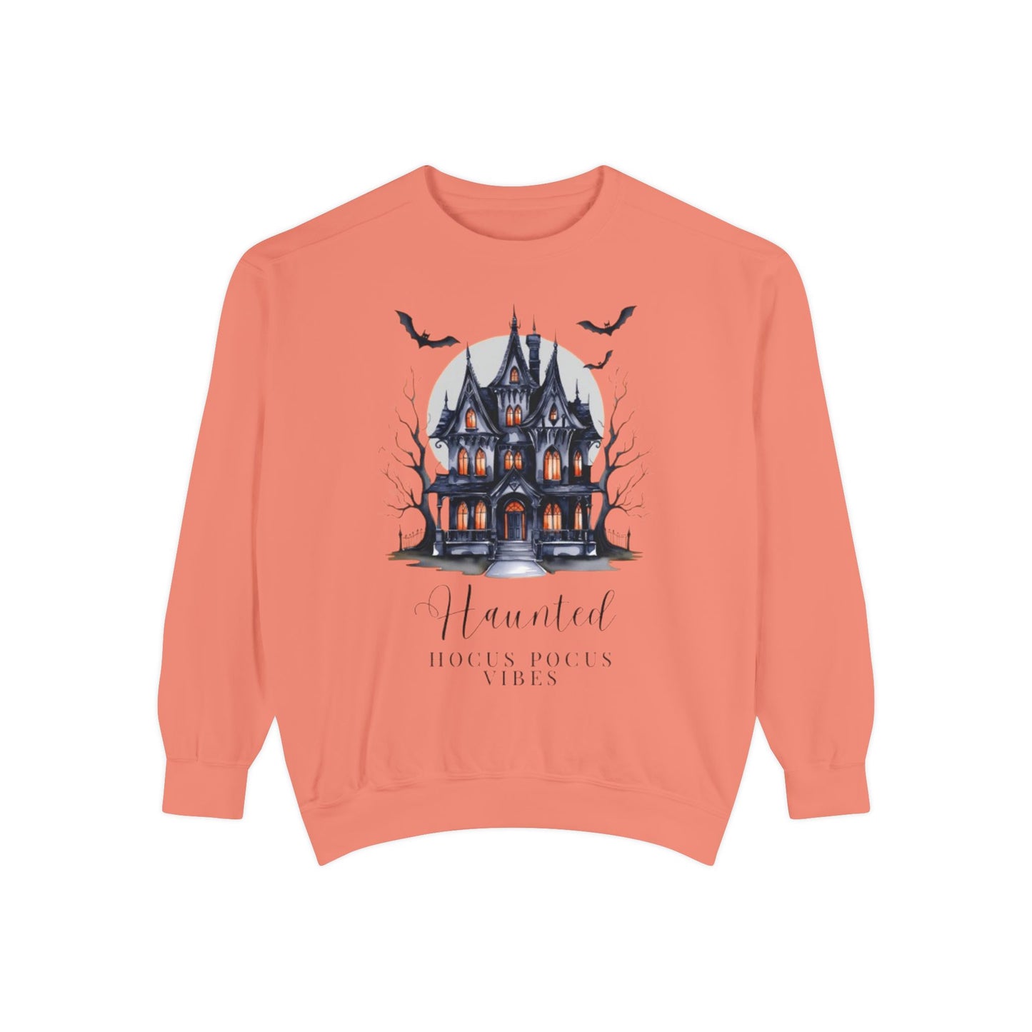 Haunted House Sweatshirt, Cozy Unisex Sweatshirt for Halloween, Spooky Fall Apparel, Ghostly Vibes for Autumn Celebrations, Perfect [...]